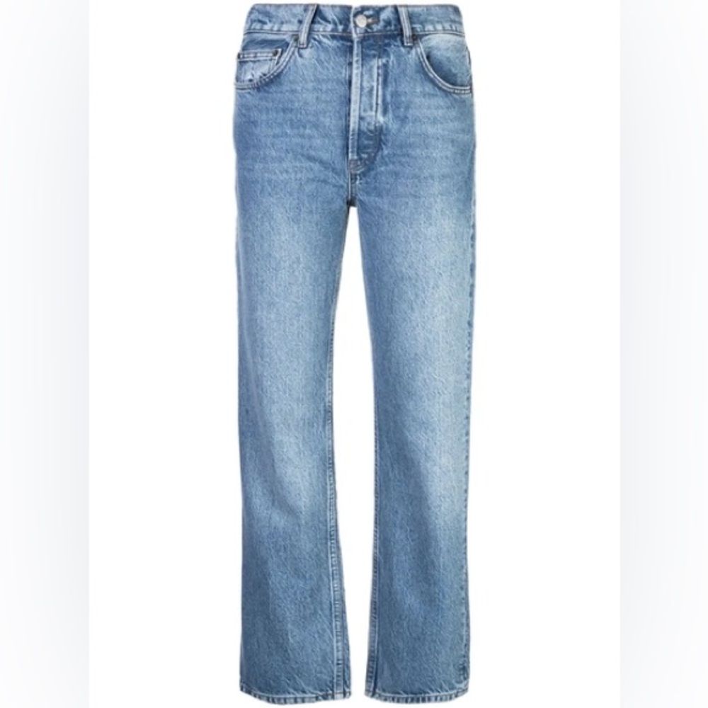 Reformation Liza Ultra High Rise Slim Straight Jeans - 28